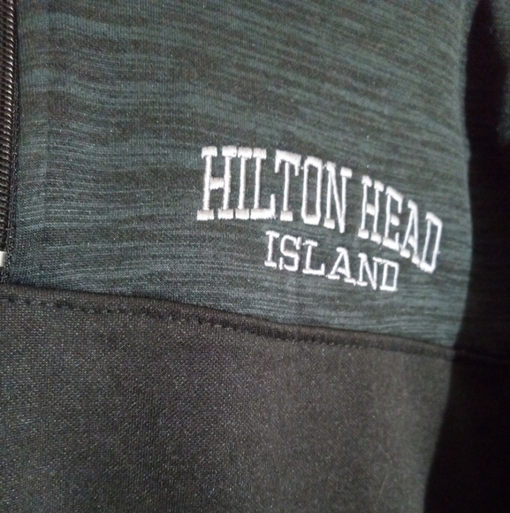 Basix of America Hilton Head Island pullover half zip sweater men size small - Picture 4 of 5